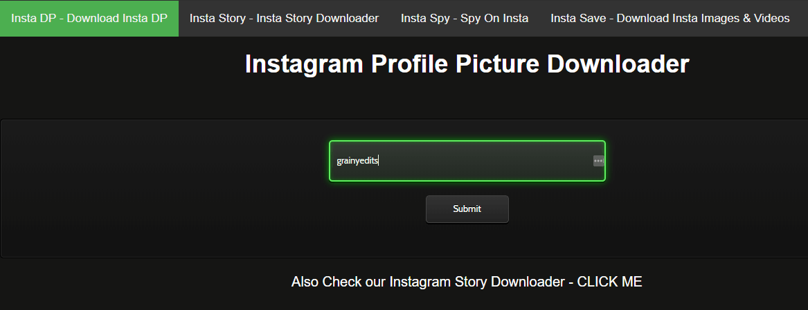 How to Download Instagram Profile Pictures in Fullsize.